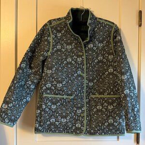 Lands' End Primaloft Reversible Quilted Barn Jacket